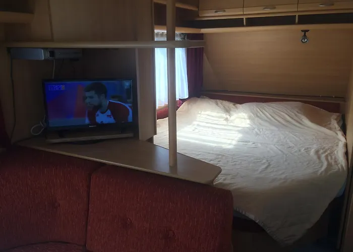 Uroczy Z Tarasem Parque de Campismo Ustronie Morskie